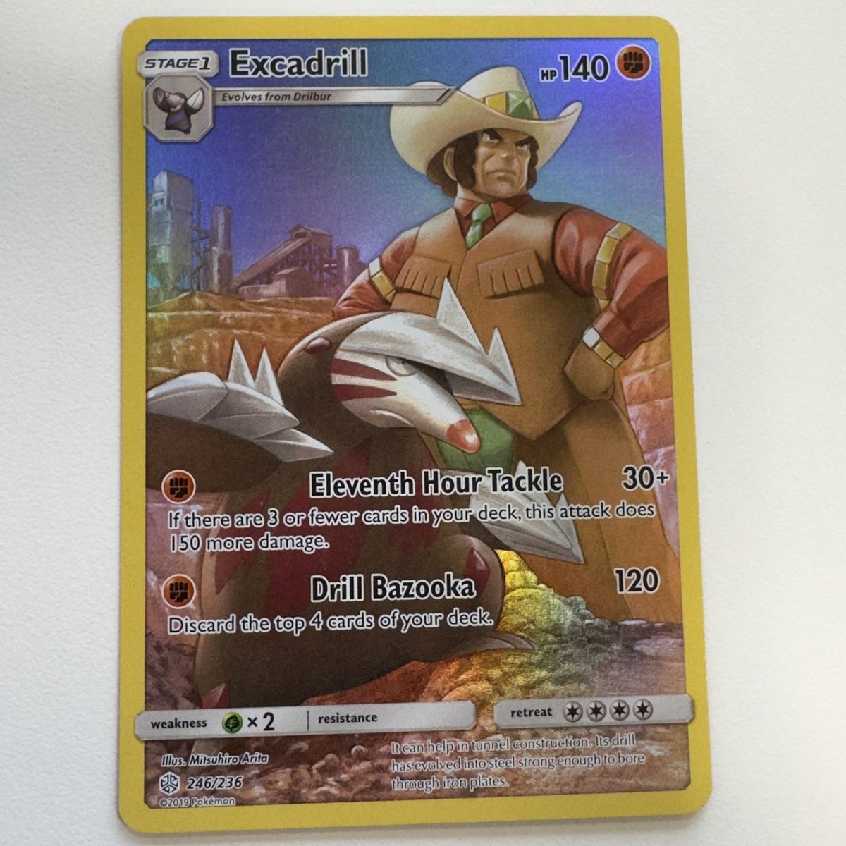 Pokémon Carte collezionabili: Pokémon Karte Excadrill – Nuovo (secondo la descrizione) da Bözberg venduto da luk_knq9