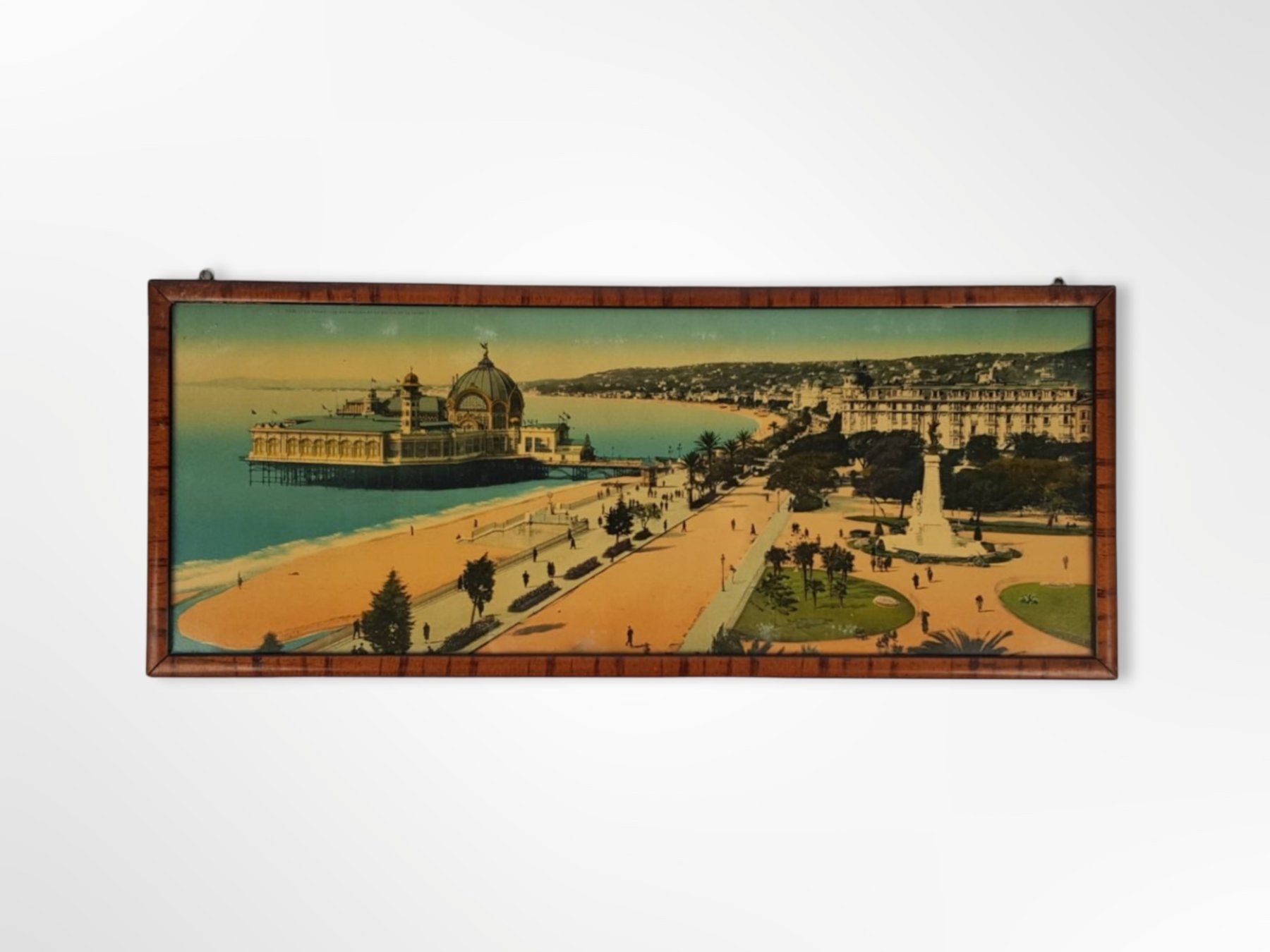 Posters & Illustrations: Gerahmtes Bild Nizza Promenade – D'occasion à Suhr par Restwert_Suhr