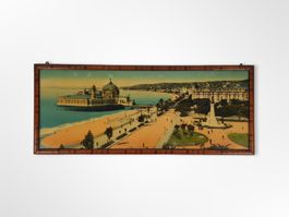 Gerahmtes Bild Nizza Promenade