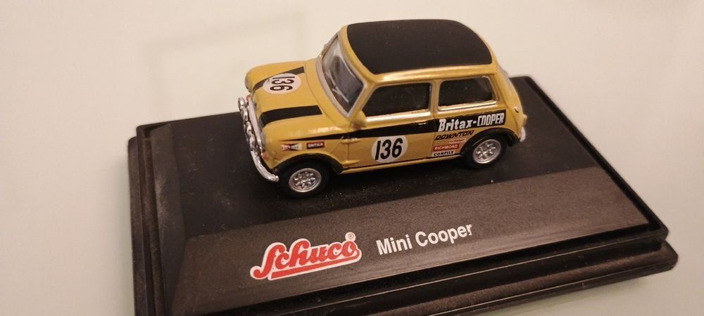 Schuco Modellautos: Lot 4 Mini auston cooper 1:87 – Gebraucht aus genève von chrisgnv