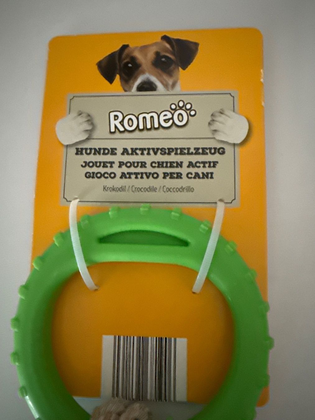 Giocattoli: NEU! Hundespielzeug Krokodil – Nuovo e nell'imballaggio originale da Schönenwerd venduto da d.chiara 1