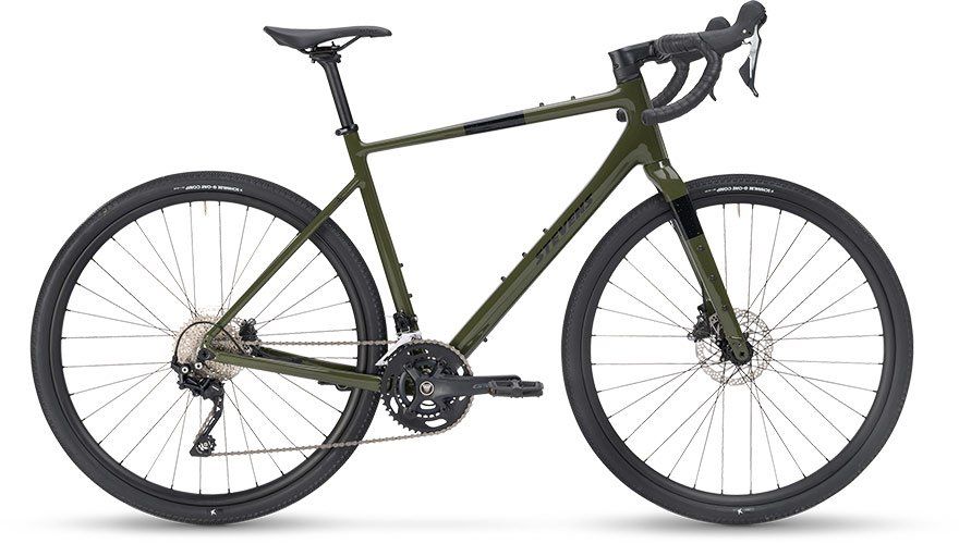 Stevens Velos: Stevens Gavere Eco Khaki 54cm 2026!! – Neu und originalverpackt aus Giubiasco von cattaneo 1