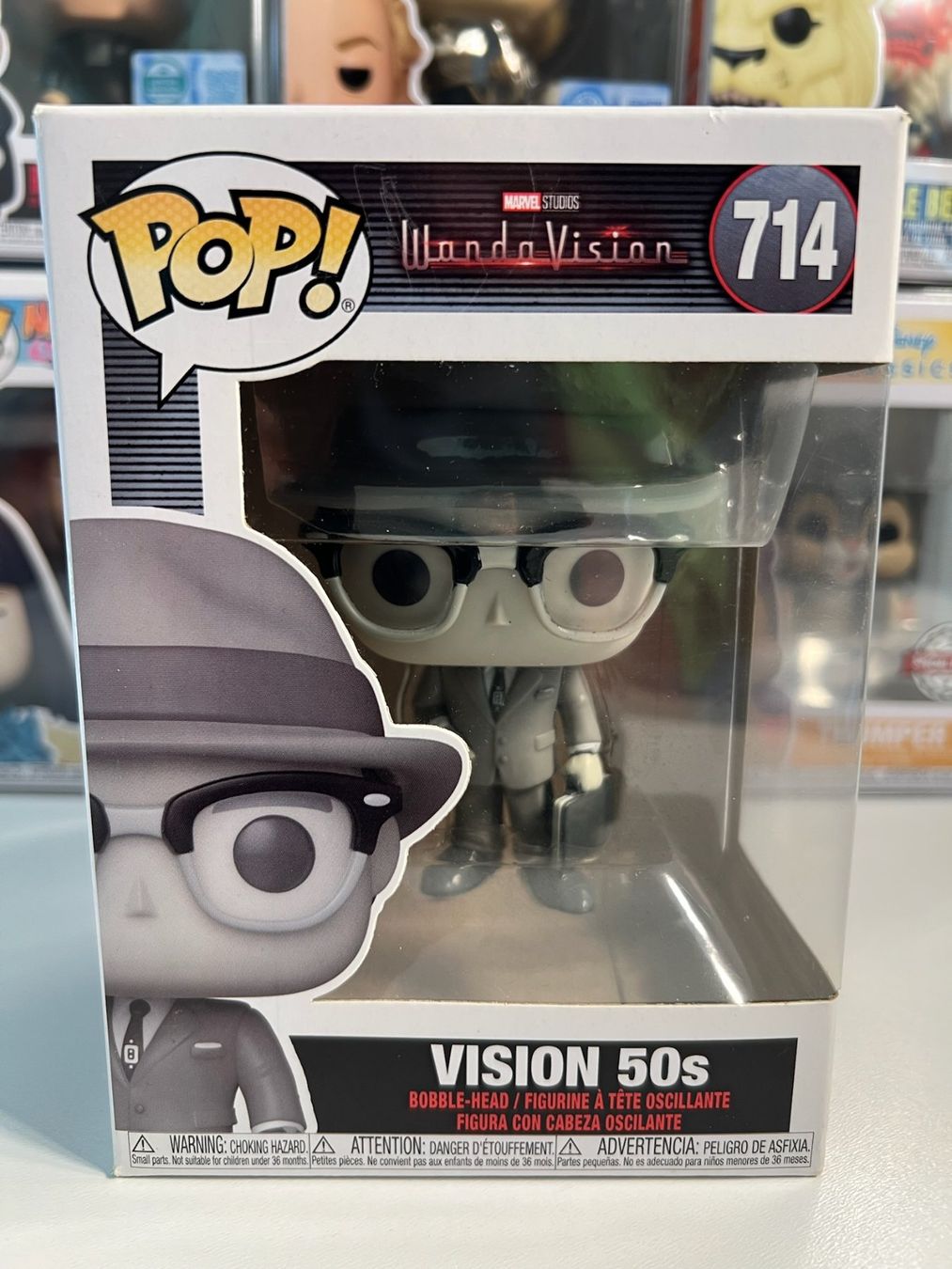 Funko Figuren: Funko POP! Marvel WandaVision 50s Vision – Gebraucht aus Le Mouret von perfectbijou