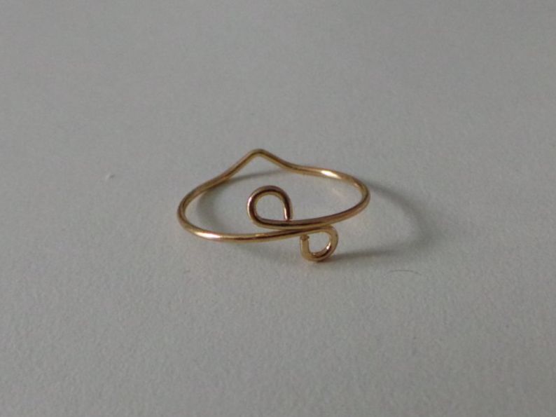 Bagues: Ring goldfarbig, liegende 8, U51 – Neuf (Voir description) à Flamatt par Tattoo18 1