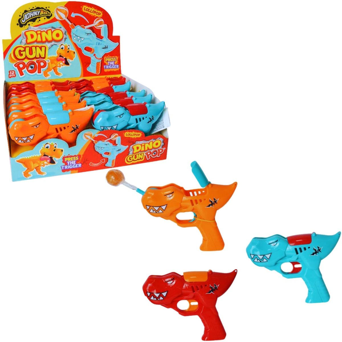 Spiele: Dino pop gun Lollipop  – Neu und originalverpackt aus Niederglatt zh von Niederglatt123