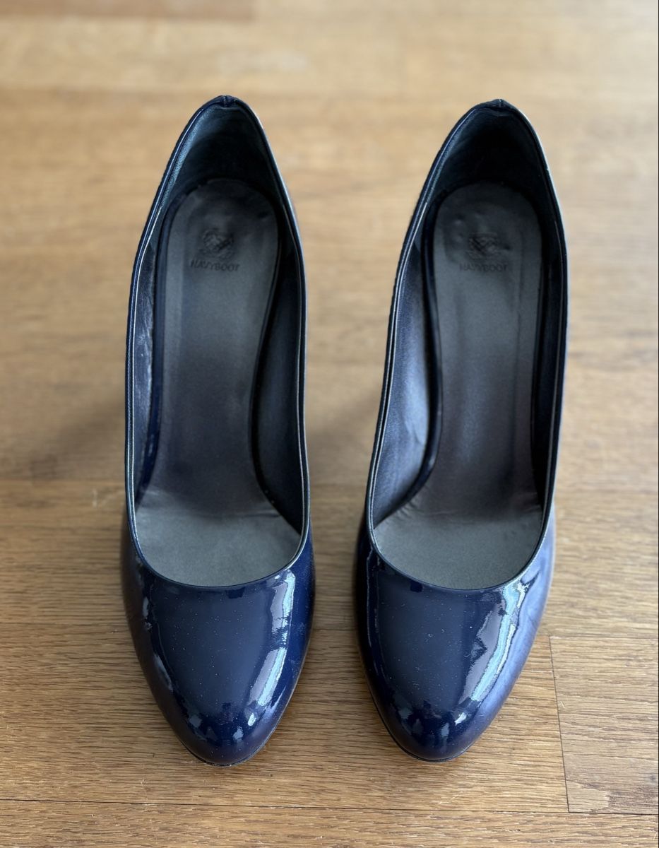 Navyboot Scarpe da donna: Navyboot Pumps Gr. 37,5 dunkelblau – Usato da Staffelbach venduto da rc-larossa