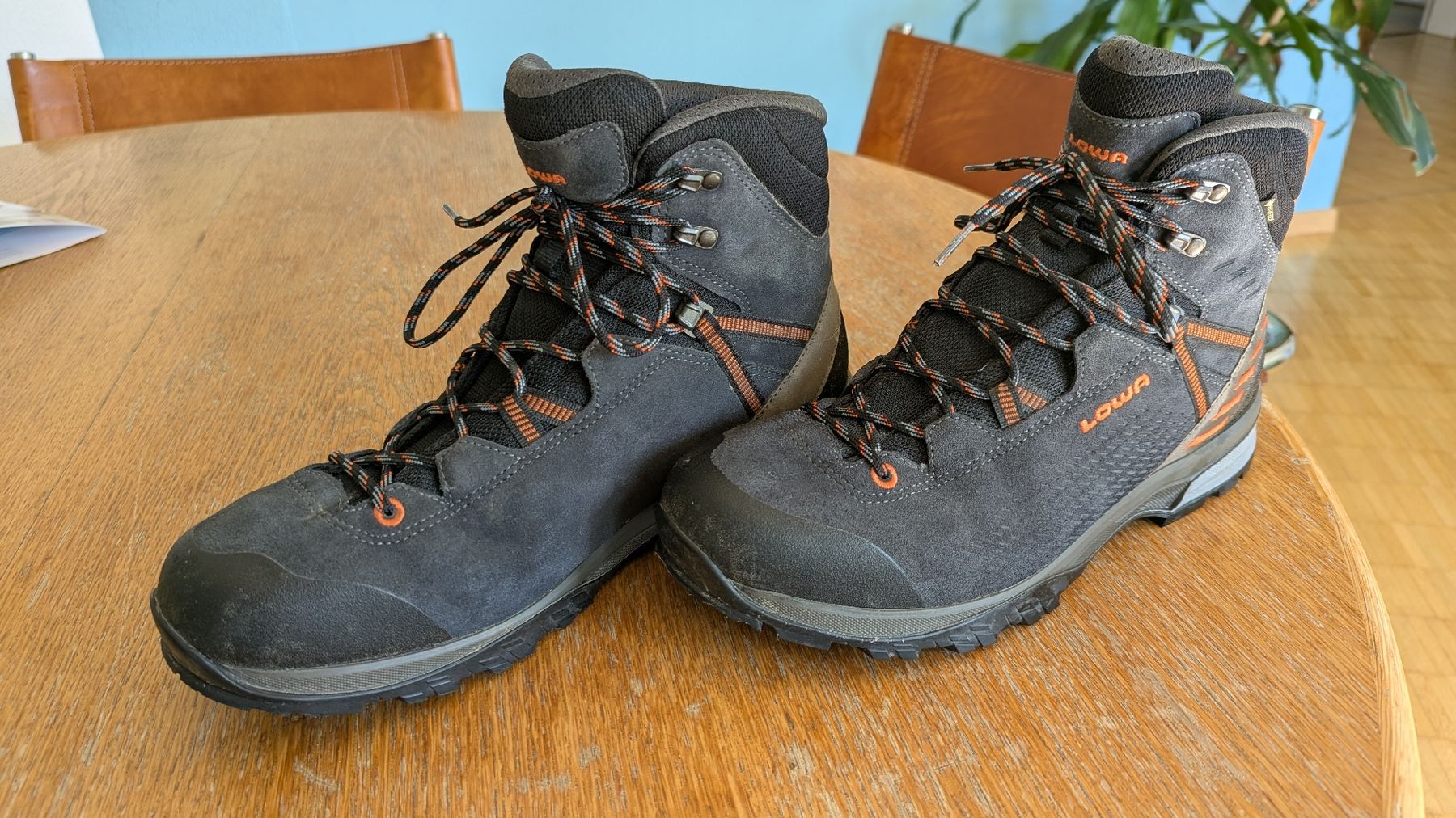Lowa Herrenschuhe: LOWA Wanderschuhe Gr. 46 Grau – Gebraucht aus Zürich von seb_6568 3