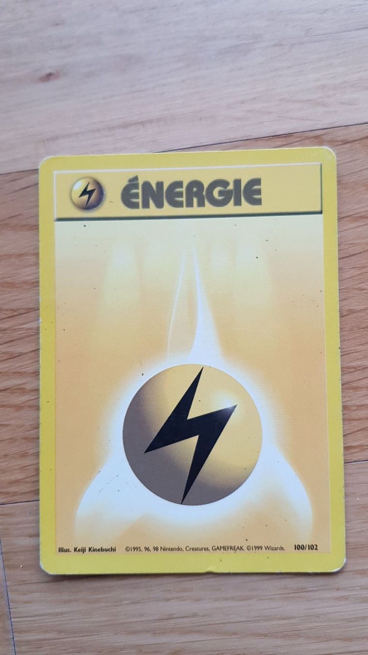 Pokémon Sammelbilder & Trading cards: Base Set – Energie 100/102 FR – Gebraucht aus Neuchâtel von bilao