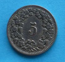 5 Rappen 1908