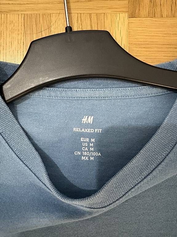 T-shirt: T-Shirt in Blau – Usato da Schaffhausen venduto da jan_pzd5 2