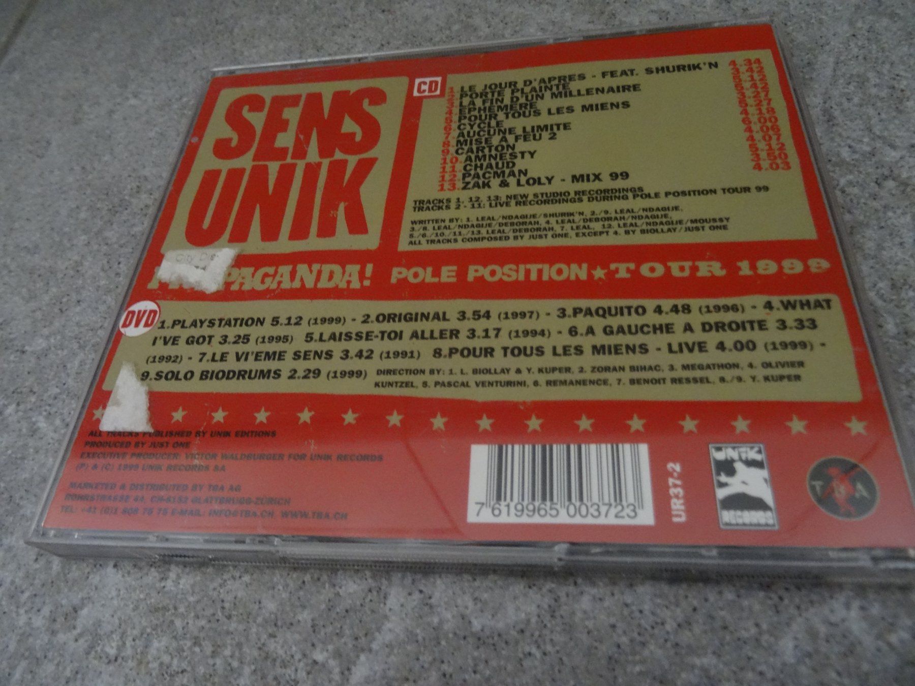CD: Sens Unik - Propaganda - CD – Usato da Olten venduto da Disc-Ausverkauf 1