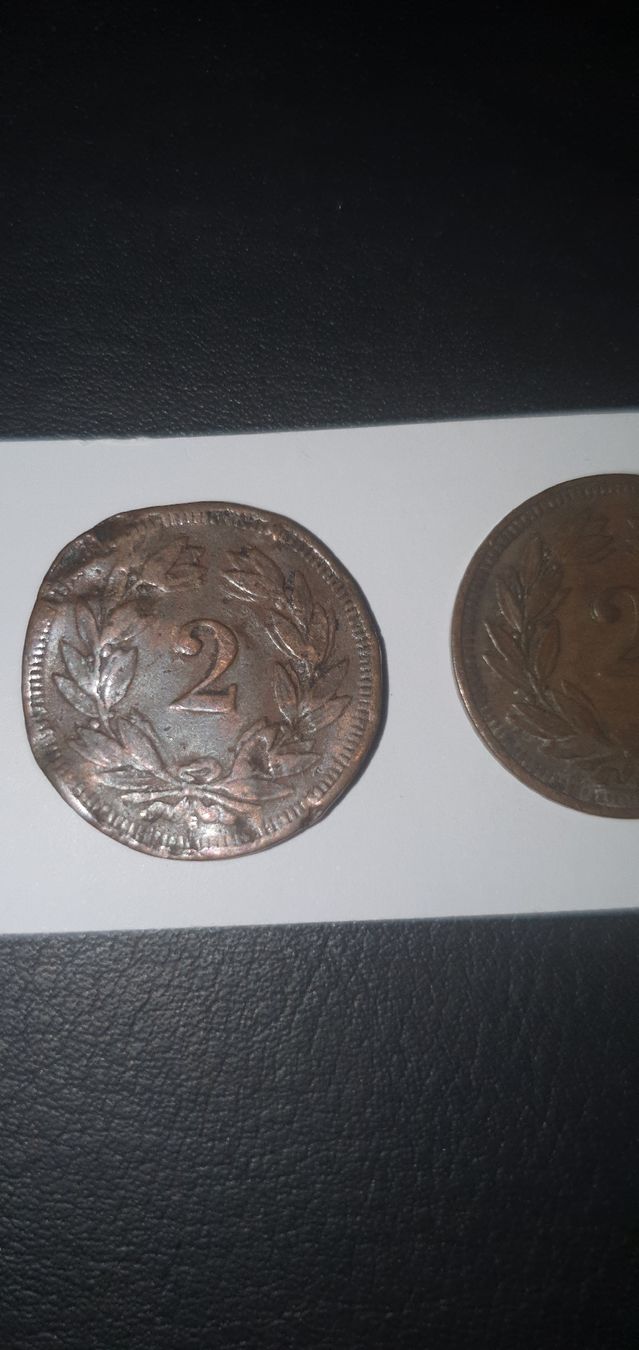 Tutti le monete: 2 x seltene 2 Rappen 1904 – Usato da Baden venduto da chris94 5