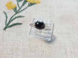 NEW - S925 Hypersthene Ring (Adjustable)