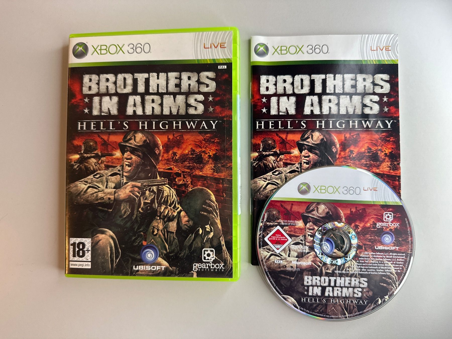 Microsoft Giochi: Brothers in Arms Hell's Highway - Xbox 360 – Usato da St.gallen venduto da taduz