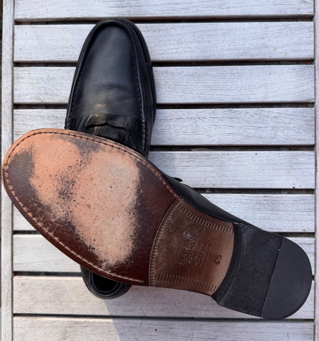Scarpe da uomo: Lederschuhe von SARAR, Grösse 45 – Usato da St. Gallen venduto da Deane 3