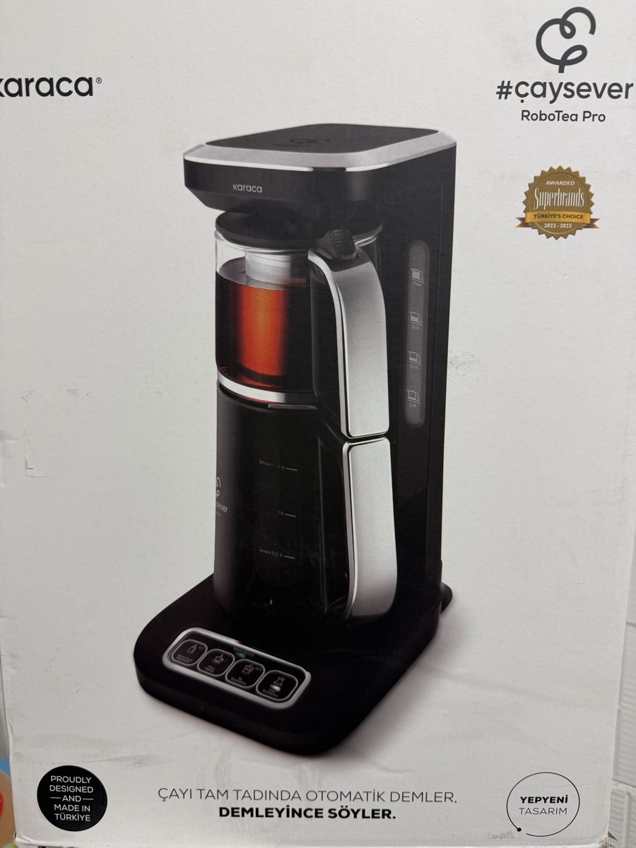 Elettrodomestici da cucina: Karaca RoboTea Pro Teemaschine schwarz gebraucht  – Usato da Matzingen venduto da Selsen