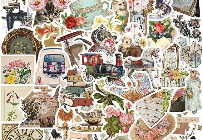 50 Stk. Sticker/Aufkleber - Retro Kunstaufkleber | Kaufen auf Ricardo
