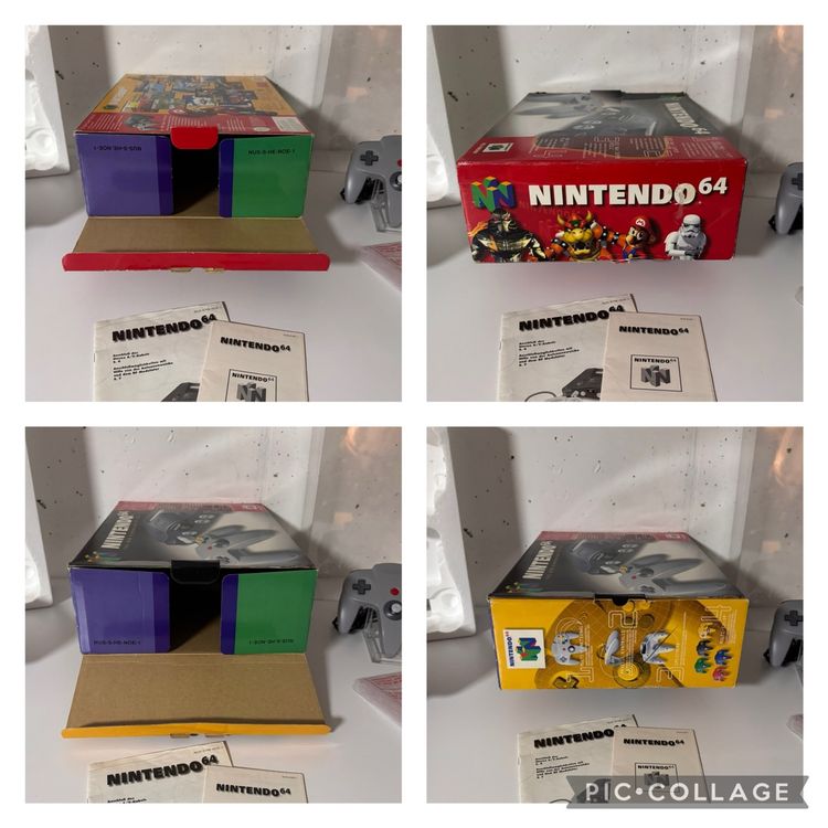 Nintendo N64 super Zustand wie neu mit Ovp ab 1.- 9