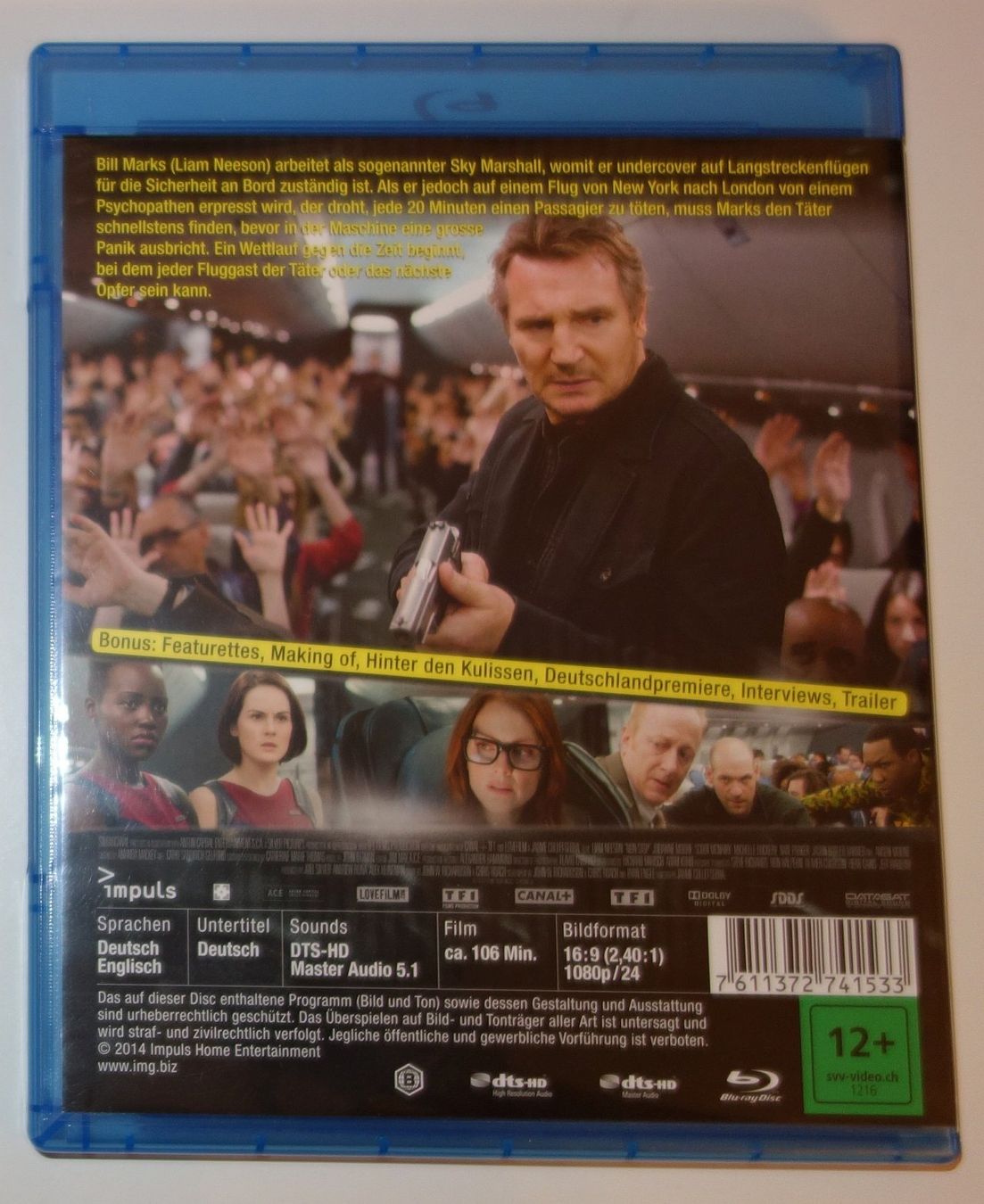 Tous les DVDs: NON-STOP   (Blu-Ray) – D'occasion à Dietlikon par Web-Trader 2