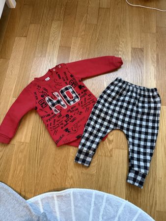 Minice Baby-Set, Gr. 98, Rot/Schwarz, Top Zustand!