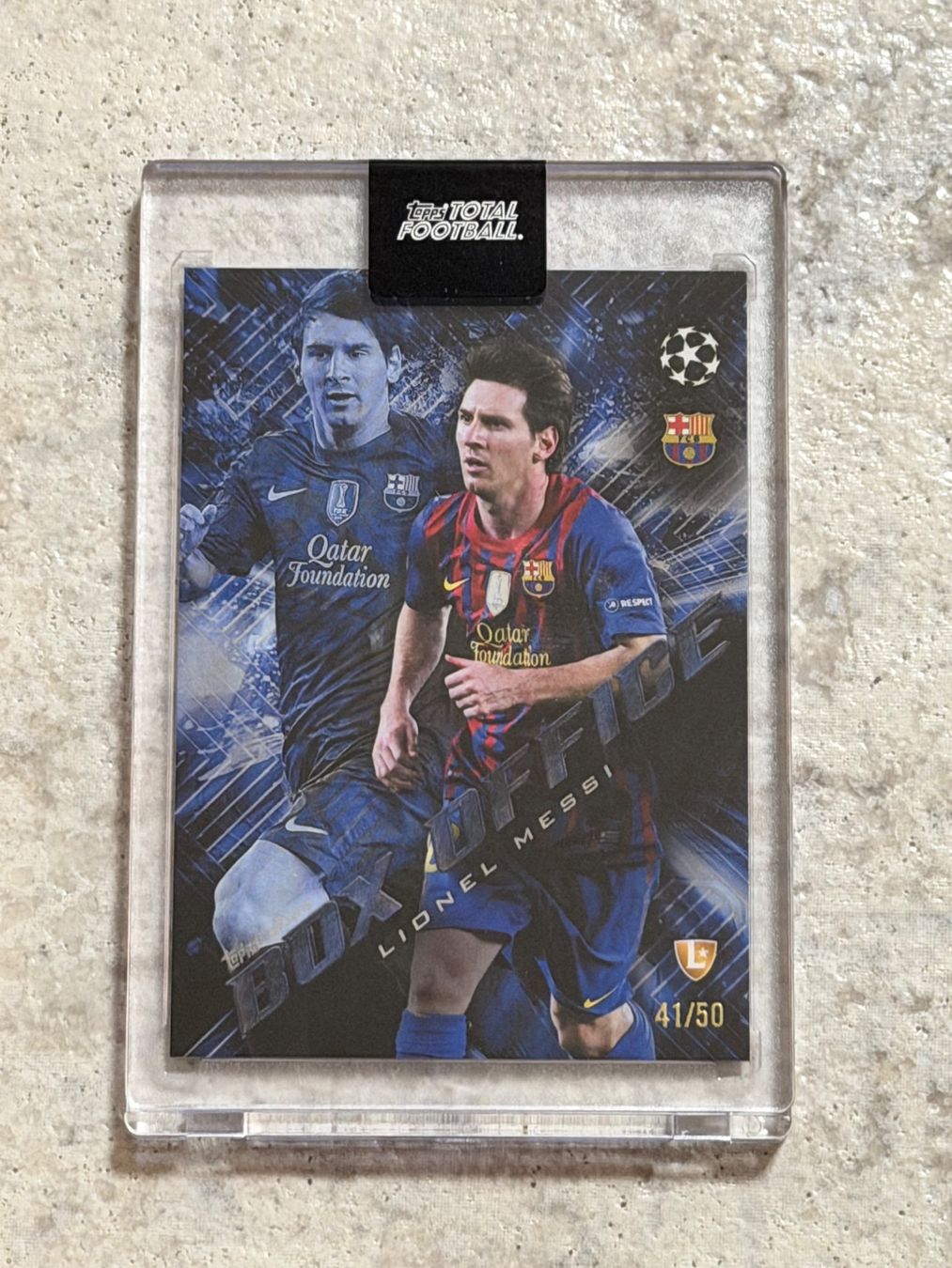 Topps Sammelbilder & Trading cards: Lionel Messi 41/50 - Topps – Neu (gemäss Beschreibung) aus Kaiseraugst von 420n