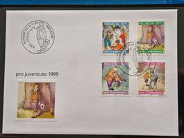 Ersttagsbrief, Pro Juventute 1999, Bern