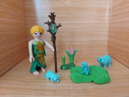 PLAYMOBIL Elfe mit Waschbären