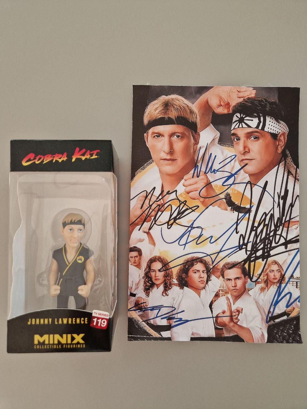 Statuette: Cobra Kai Poster & Johnny-Lawrence-Figur – Usato da Oberbüren venduto da dani_brunner