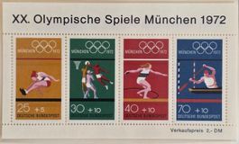 BRD 1972 XX. Olympia Muench. Block 7 MNH postfrisch