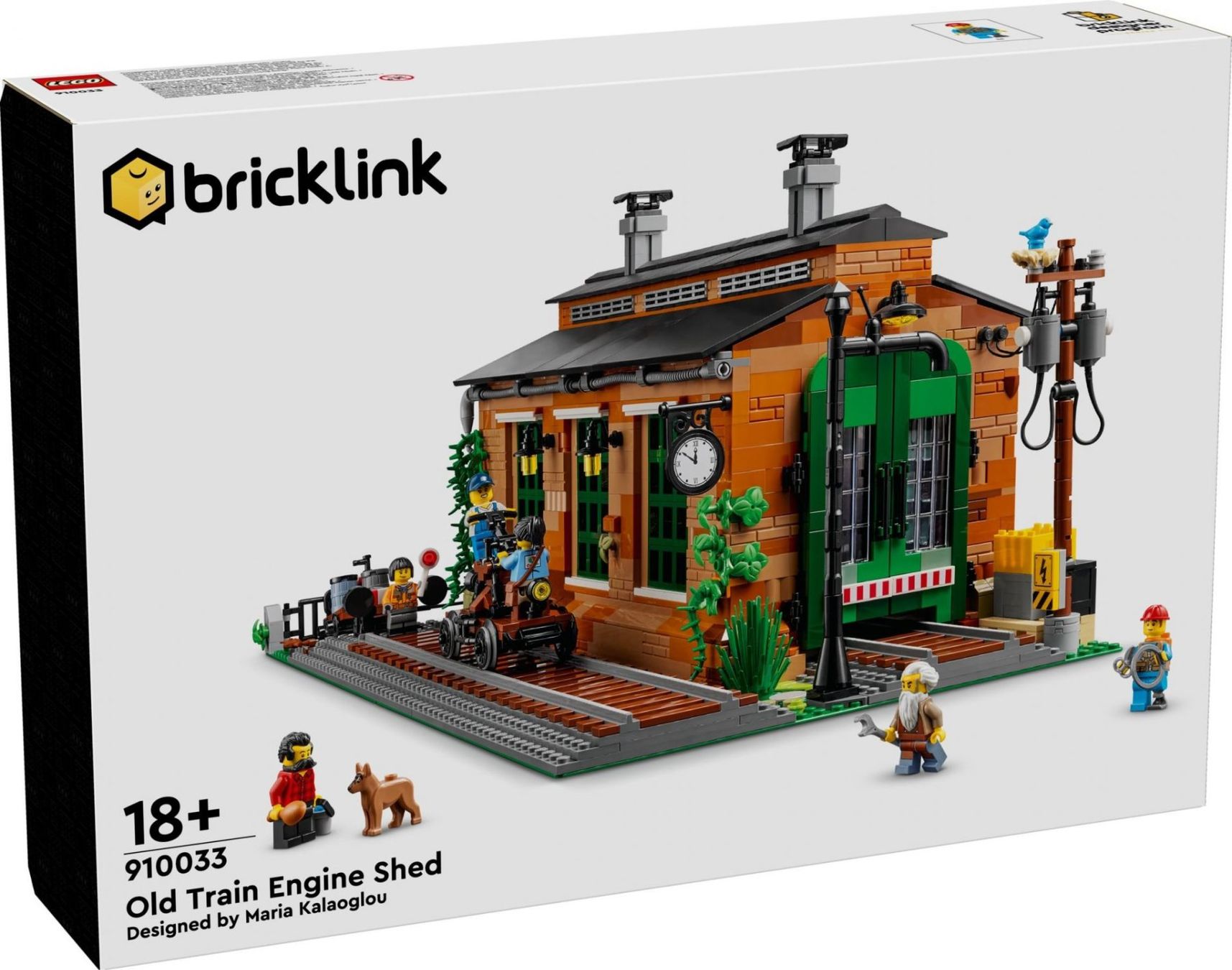 Lego Kit di costruzioni: Lego Old Engine Train Shed 910033 Bricklink Designer Program – Nuovo e nell'imballaggio originale da Echichens venduto da aegis0129