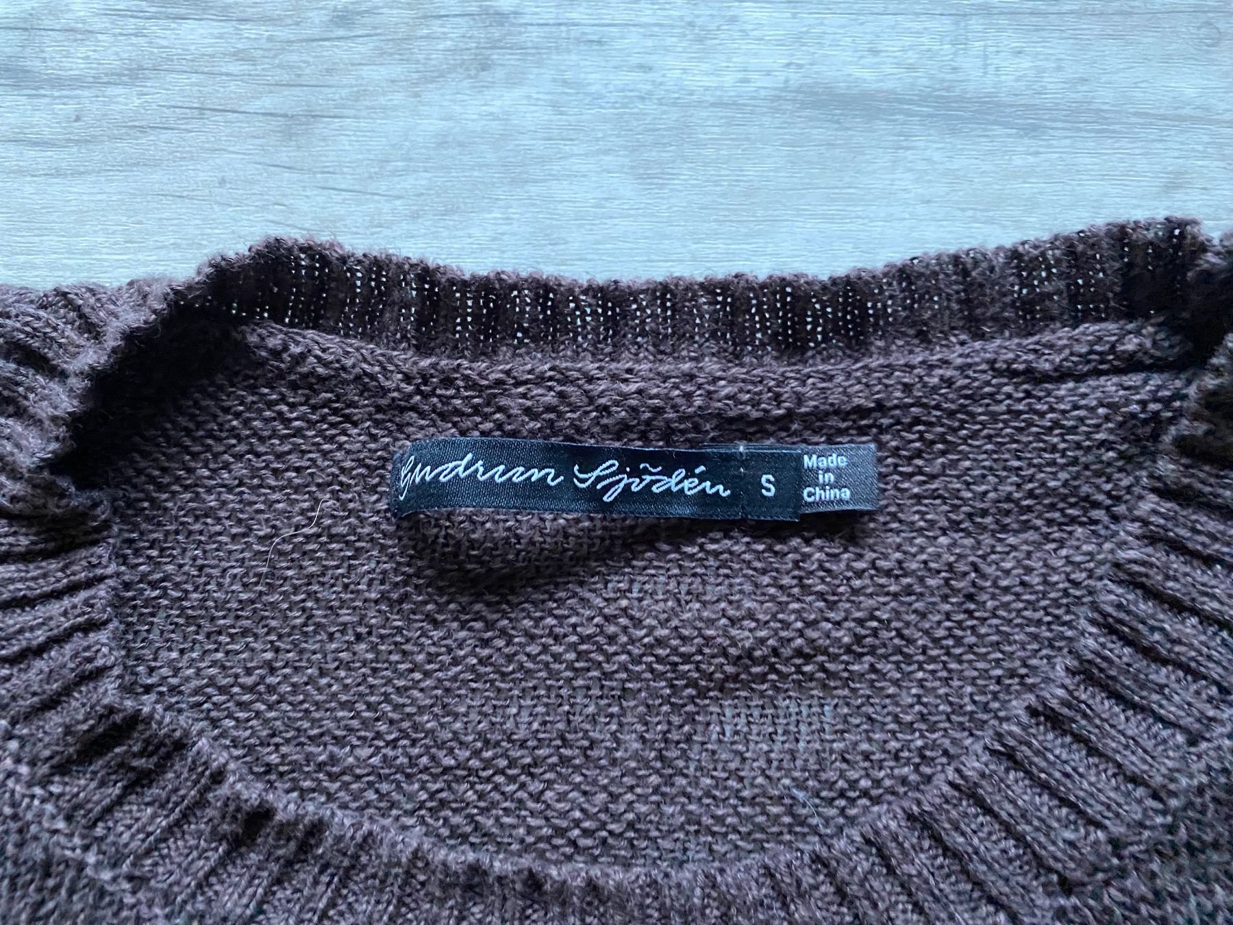 Gudrun Sjöden Maglioni & Felpe: Gudrun Sjödén Pullover braun Grösse S – Usato da Würenlingen venduto da lori59 1