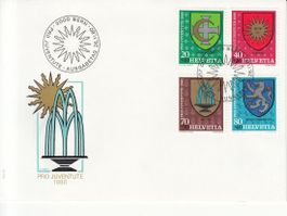 SBK J273 - J276 FDC