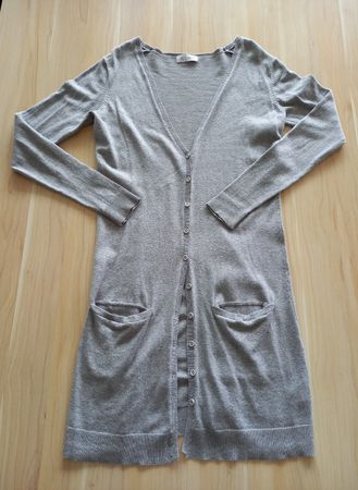 Hellgrauer Cardigan in Grösse S von La Redoute