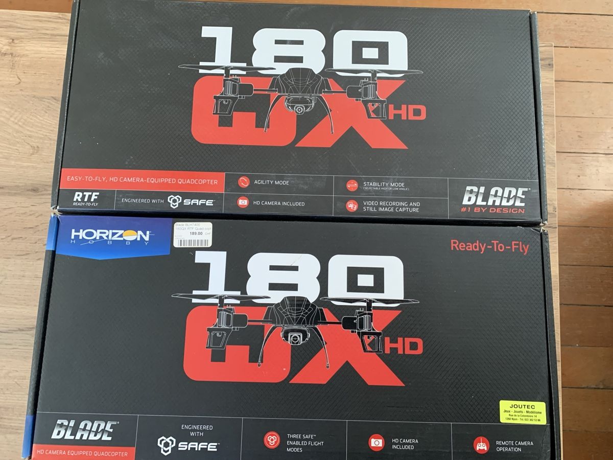 Blade Modellismo RC: Horizon Hobby Blade 180 QX HD 2x drones – Usato da Montpreveyres venduto da Maleagant 1