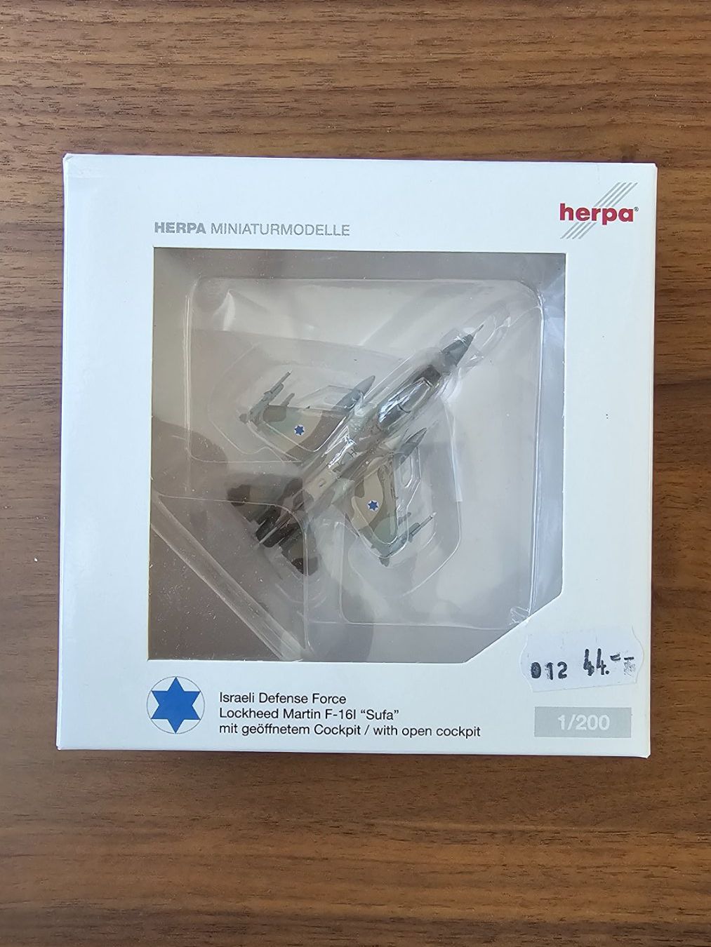 Herpa Kit di modellismo & Modellini statici: Lockheed Martin F-16I Sufa – Nuovo e nell'imballaggio originale da Zürich venduto da x24CBR1000 2