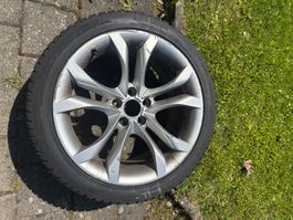4 Audi Aluräder mit neuen Winterreifen (Original)