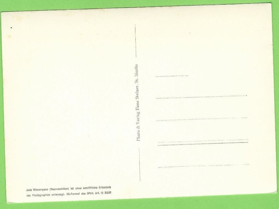 Cartoline postali: Blick gegen Silvaplana – Nuovo (secondo la descrizione) da Zürich venduto da t24_de 1