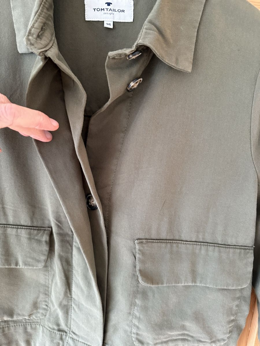 Tom Tailor Giacche: Tom Tailor Blazer - Jacke Damen Gr.S/38 in olivgrün – Usato da Uster venduto da Schangnau87 2