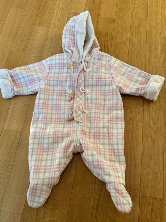 NEU - Baby Overall Burberry (GR.3M-62/68) 60% Wolle! WARM!