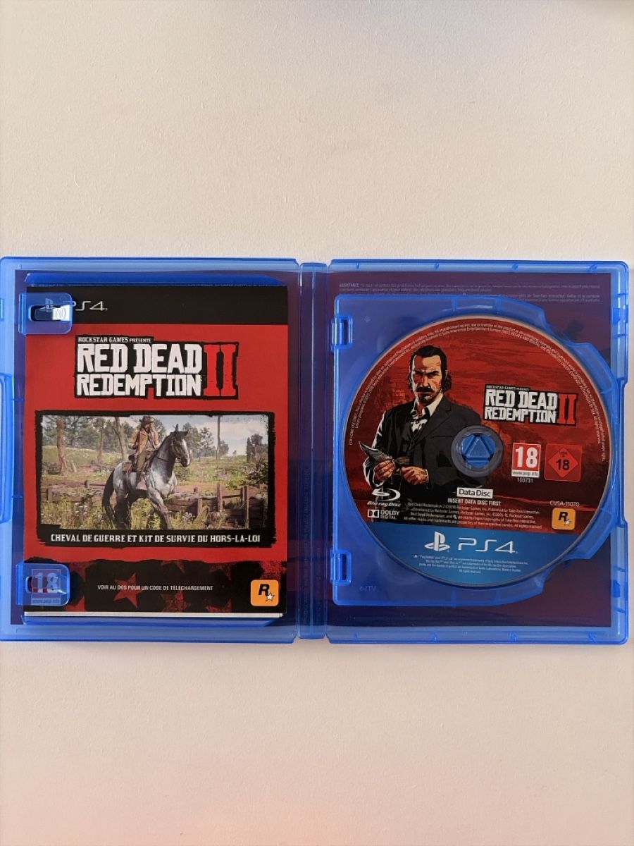 Giochi: Jeu PS4 Red Dead Redemption 2 bon etat – Nuovo (secondo la descrizione) da Cormérod venduto da CHEFAJOWAN 2