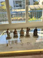 Alte Porzellanfiguren, 5 Stk., Winterdeko für Sammler!