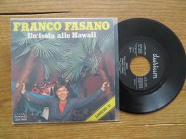 Franco Fasano - Un'isola alle Hawaii Schallplatte, Top!