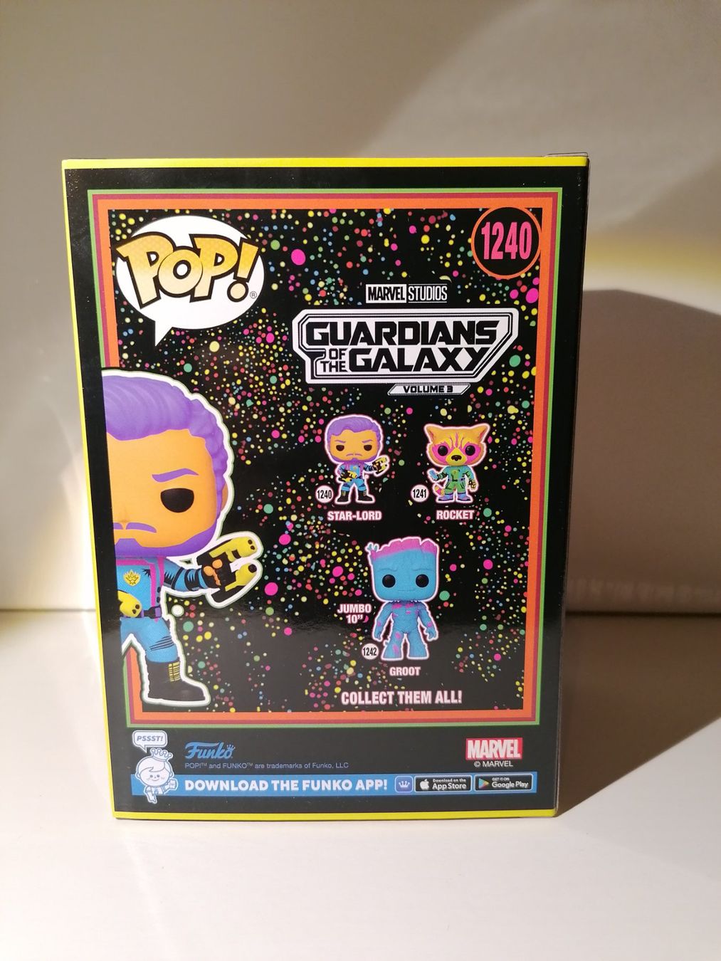 Funko Statuette: Funko pop! Blacklight Star-Lord – Nuovo e nell'imballaggio originale da Binningen venduto da samorga21 2