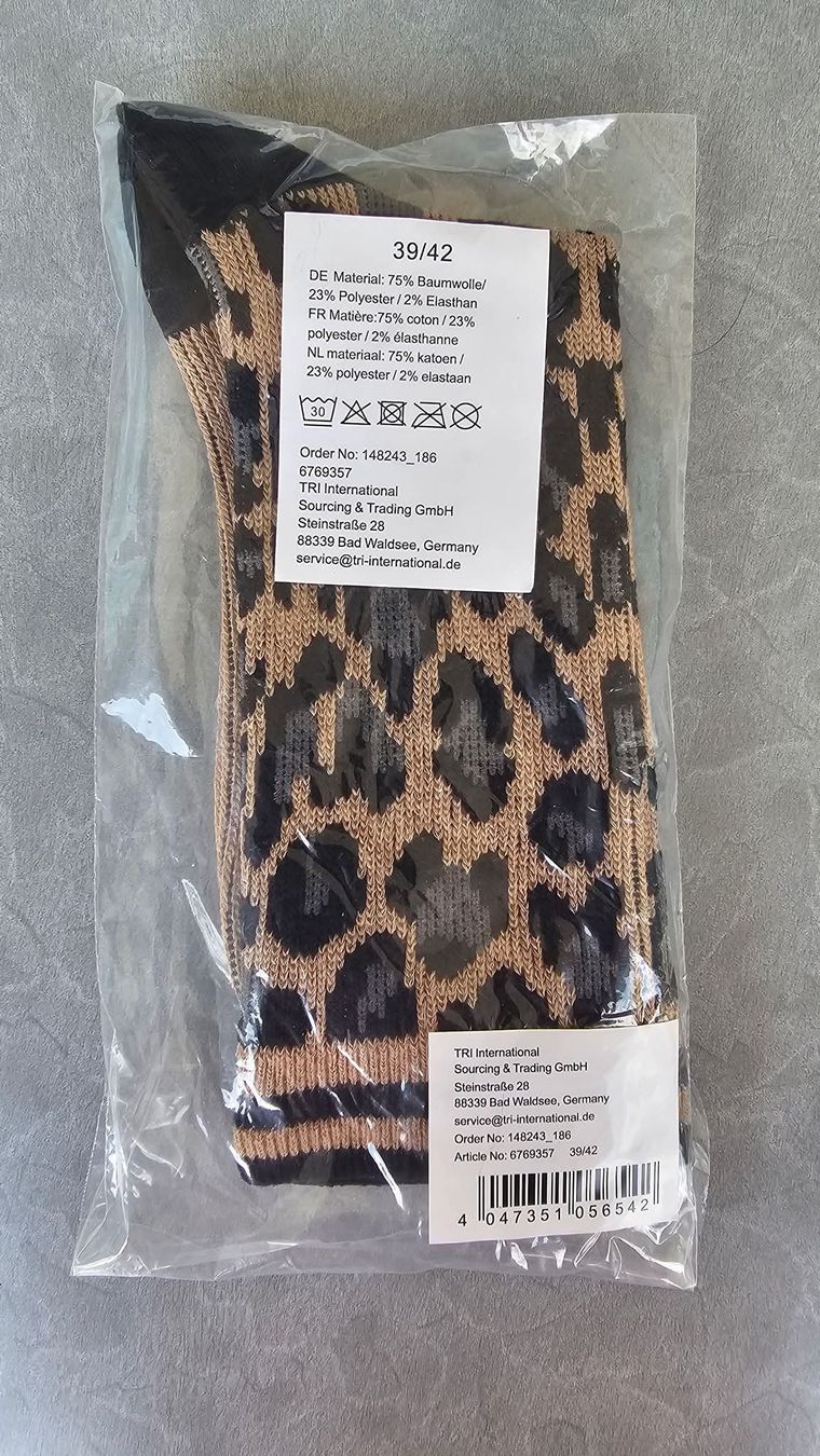 Socken: Fashion Socken 39 - 42 – Neu und originalverpackt aus Grosshöchstetten von Chaotik-Reptil 1