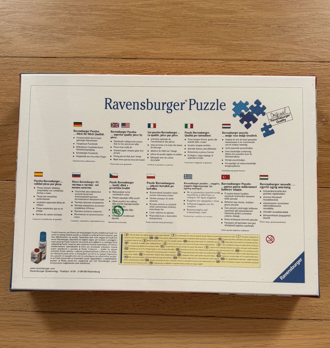 Ravensburger Puzzles: Puzzle Ravensburger 1000 pièces Noël – Neuf avec emballage d'origine à Jussy par ali_6d7d 1