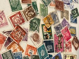 Lot 44: Lot mit mix Briefmarke