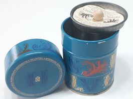 Alte Teedose aus Metall  - Ancienne boîte à thé métal