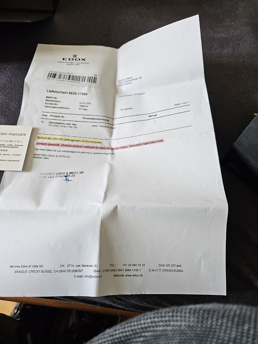 Edox Orologi: Edox Chronorally Automatic – Nuovo (secondo la descrizione) da Solothurn venduto da Sam79 3