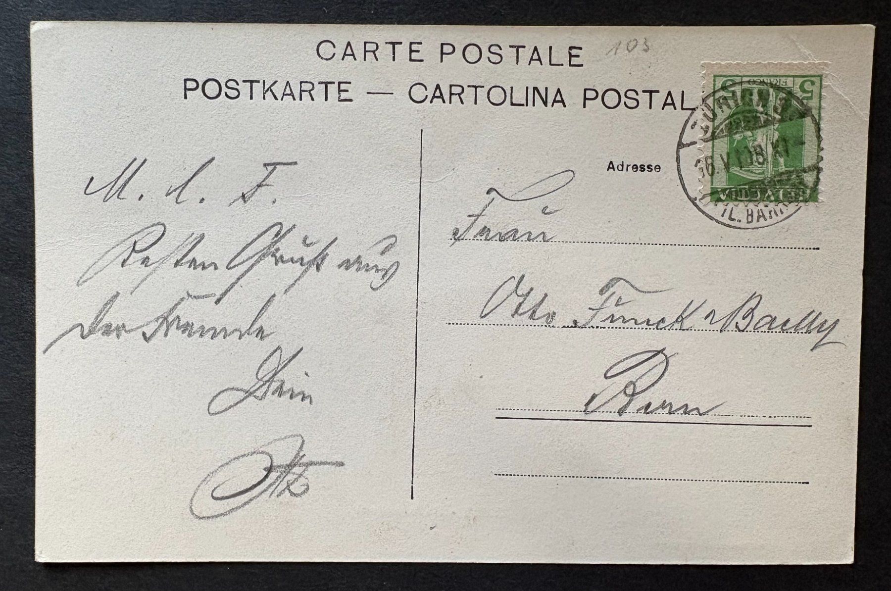 Cartoline postali: VINTAGE ANSICHTSKARTE ZÜRICH – Usato da Ostermundigen venduto da Wyatt-Earp 1