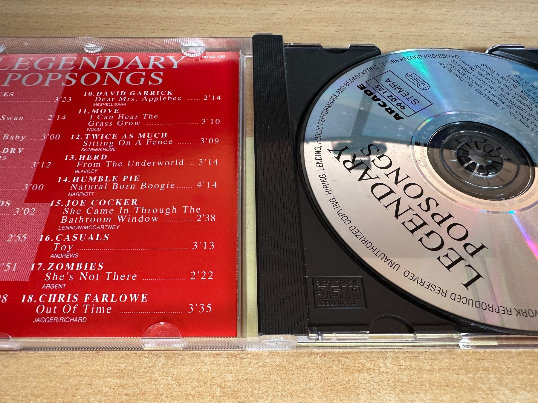 CD: Various – Legendary Popsongs Vol.4 – Usato da Rikon im Tösstal venduto da Alpenmutz 2